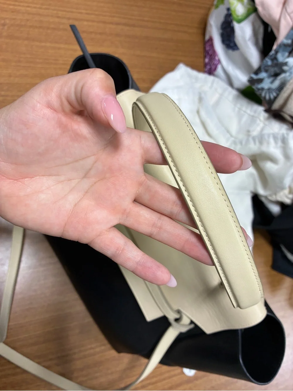 Celine structured belt